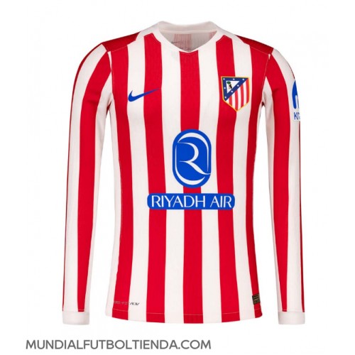 Camiseta Atletico Madrid Primera Equipación Replica 2025-26 mangas largas Camiseta Atletico Madrid Primera Equipación Replica 2025-26 mangas largas